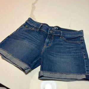 Ann Taylor LOFT  Original‎ jean Shorts. Size 2